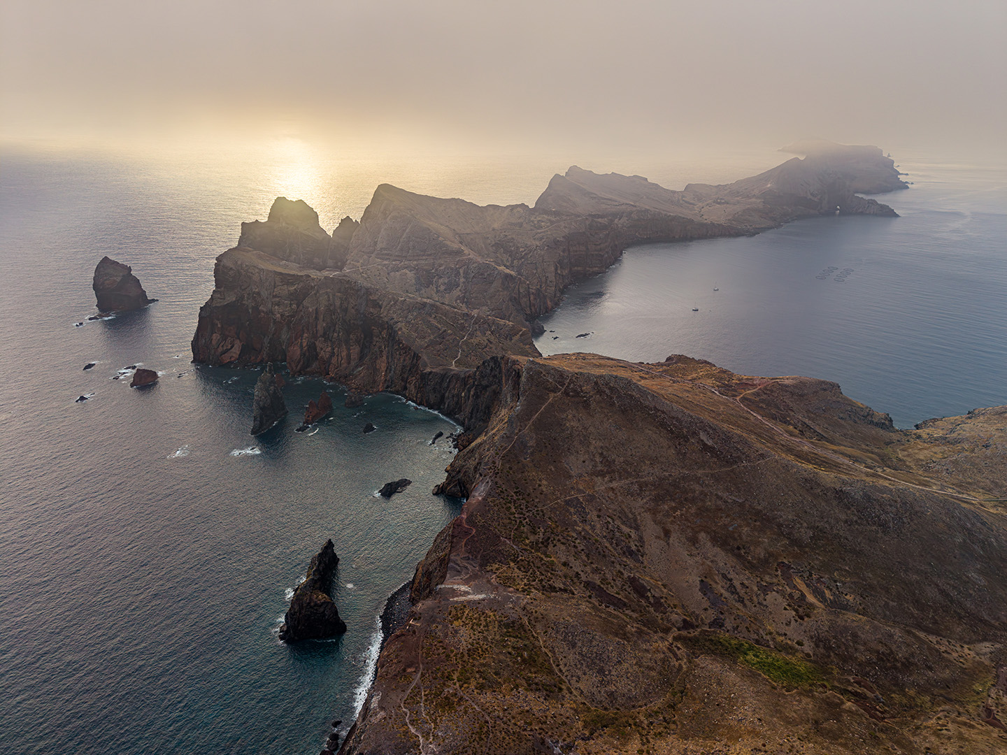 Foggy island